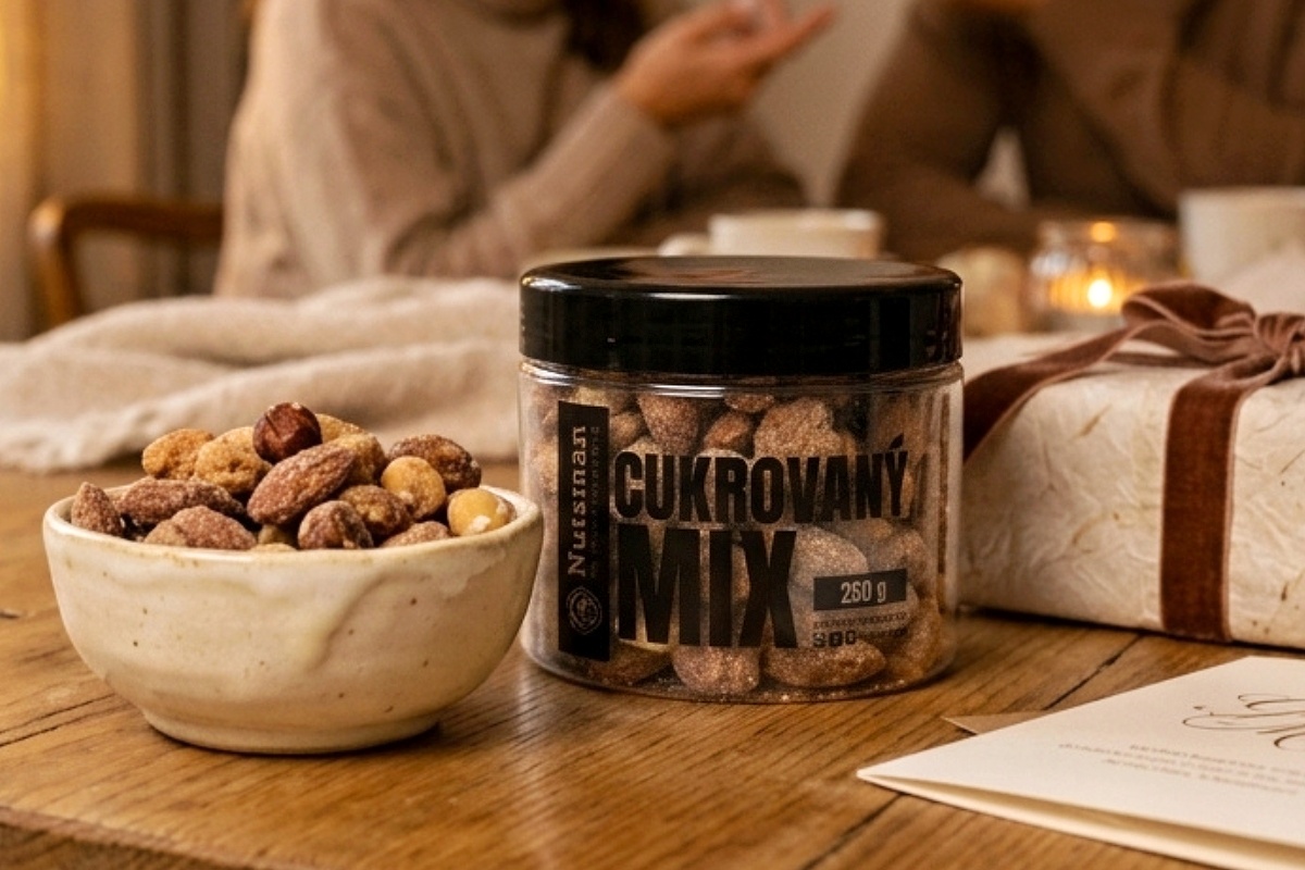 NUTSMAN Cukrovaný MIX DÓZA 250 g