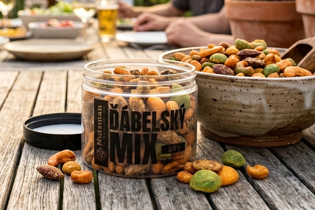 NUTSMAN Ďábelský MIX DÓZA 300 g