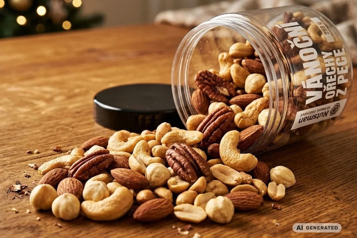 NUTSMAN Vánoční ořechy z pece 250 g