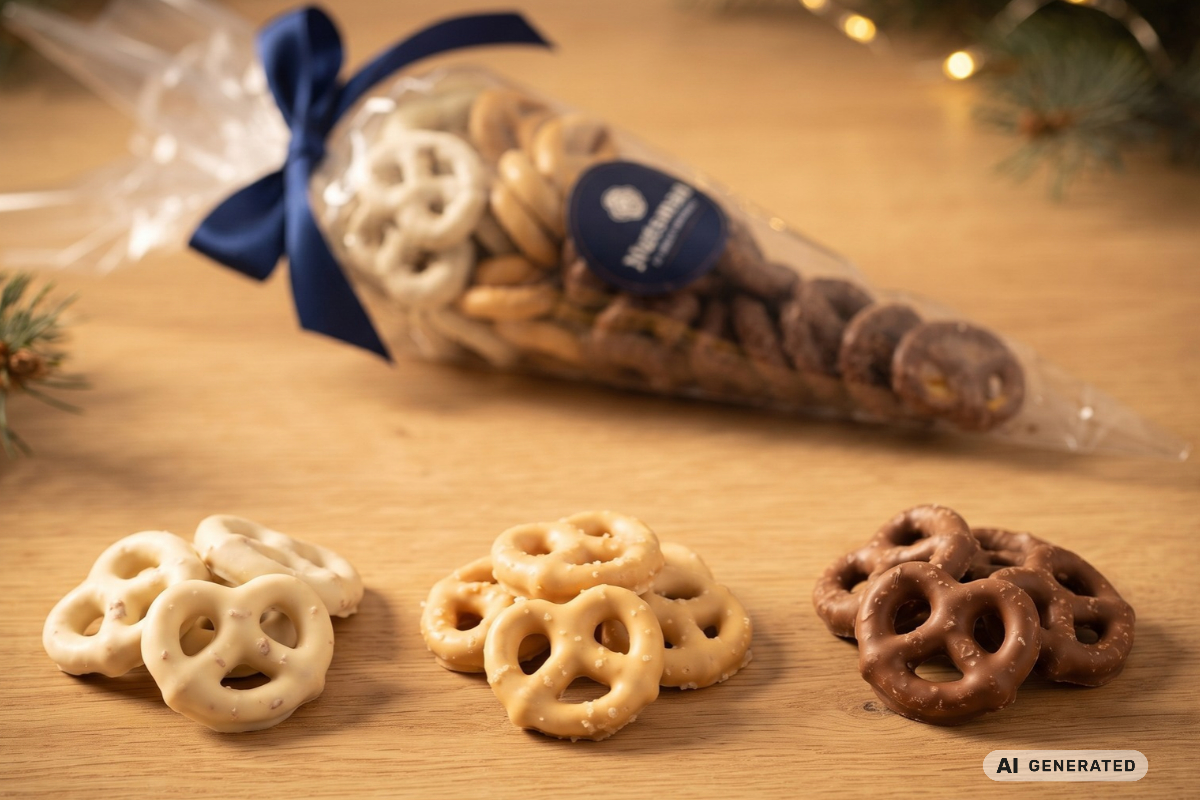 NUTSMAN Vánoční preclíky KORNOUT 150 g