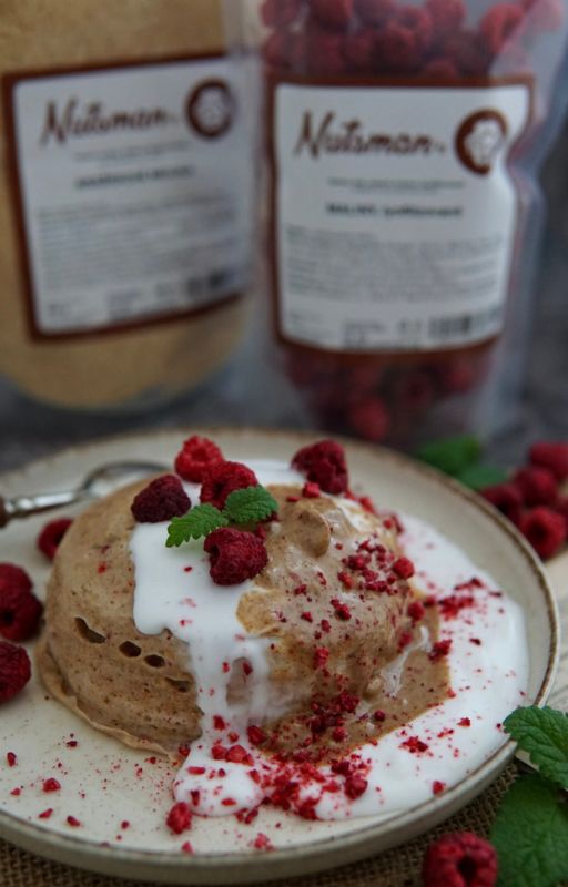 NUTSMAN BLOG RECEPT MALINOVÝ MUG CAKE 3