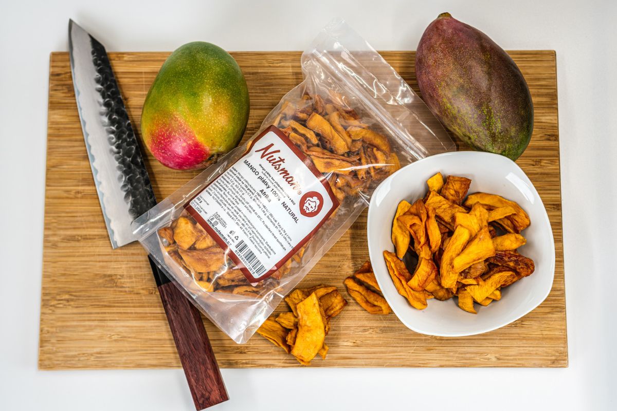 NUTSMAN Mango plátky 100% natural Afrika 1