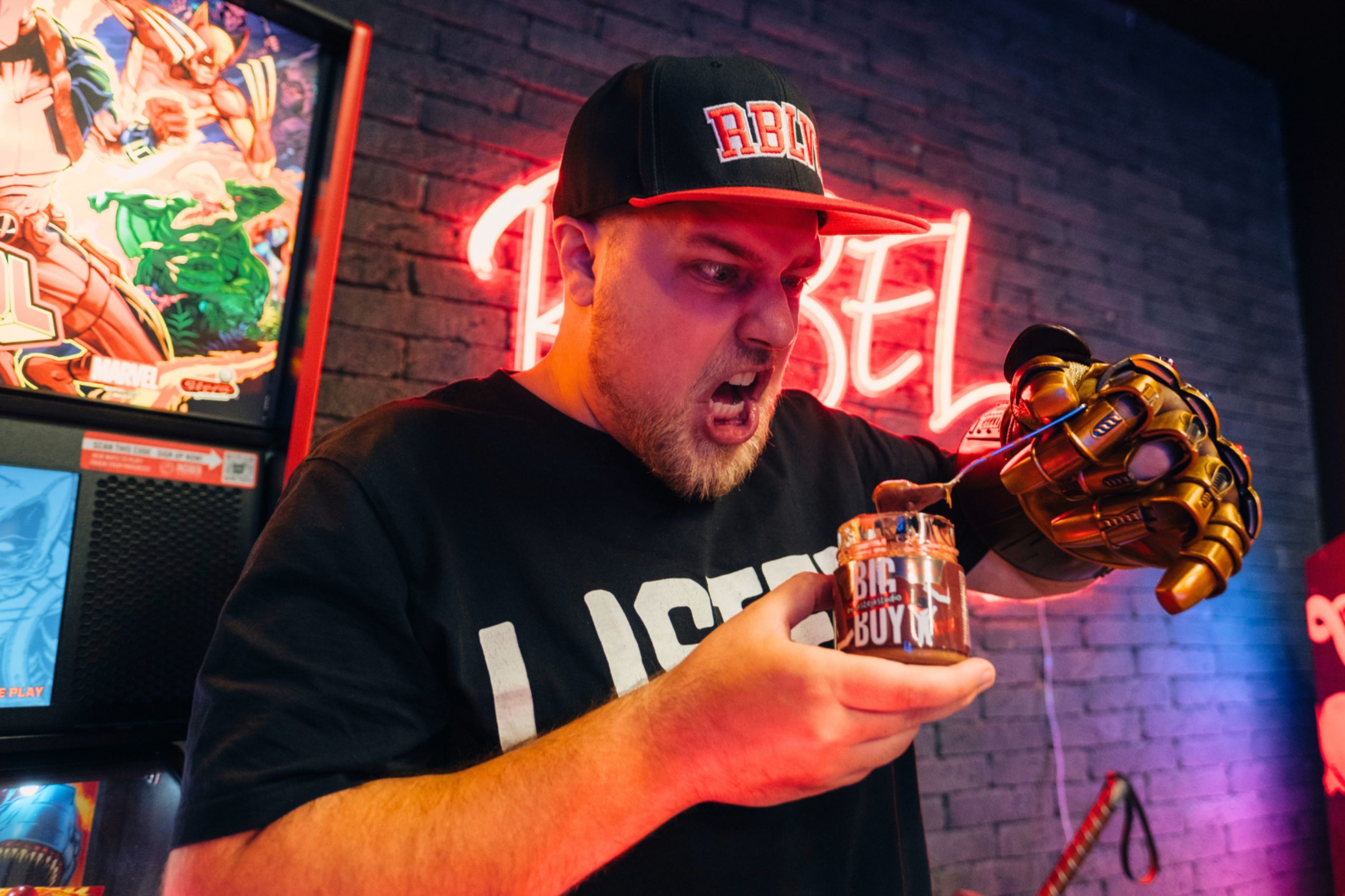 BIG BOY Krém s příchutí Míša řezu by @stejkstudio 220 g A