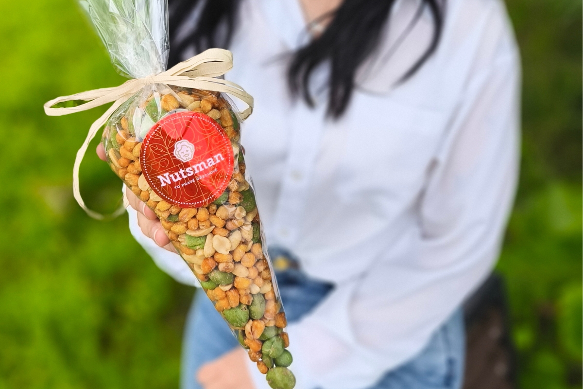 NUTSMAN Dárkový kornout PIVNÍ SMĚS 300 g