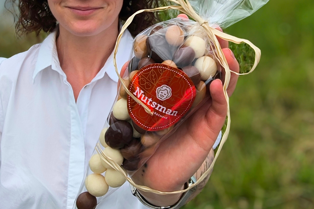 NUTSMAN Dárkový kornout KRÁLOVSKÁ SMĚS 300 g