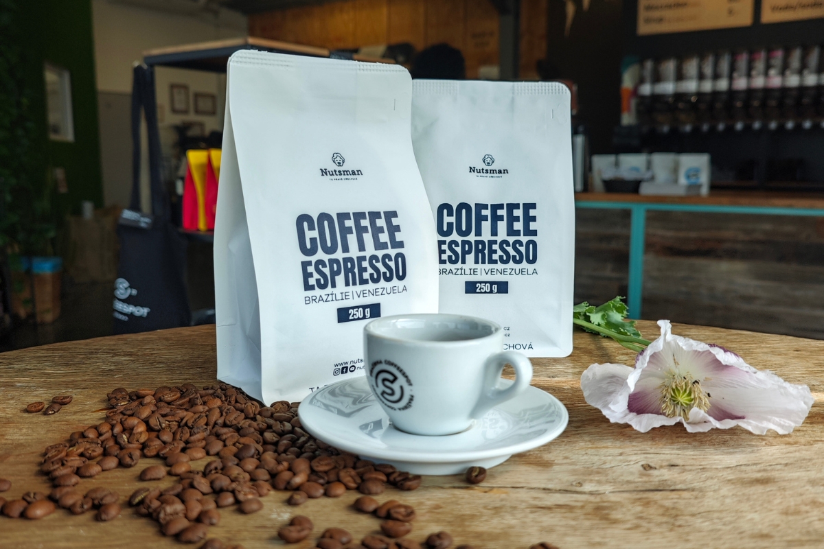 NUTSMAN Coffee Espresso - Ta pravá ořechová 250 g