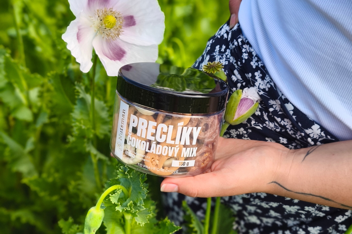 NUTSMAN Preclíky čokoládový MIX 180 g