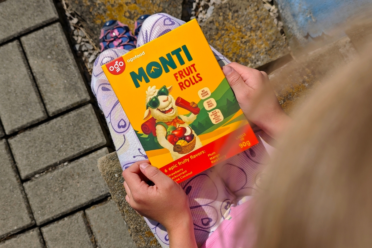MONTI Ovocná trubička mix 90 g