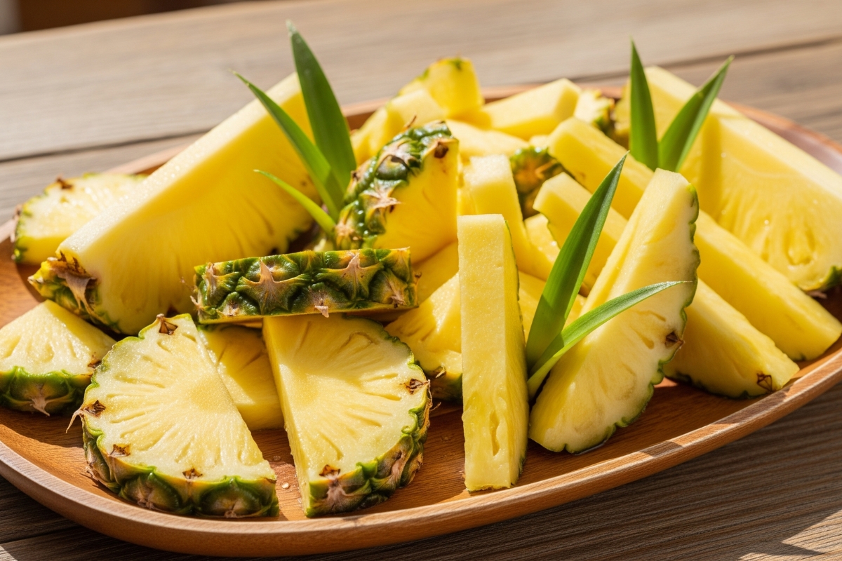 NUTSMAN BLOG Jak nakrájet ananas_ Snadný návod krok za krokem 2