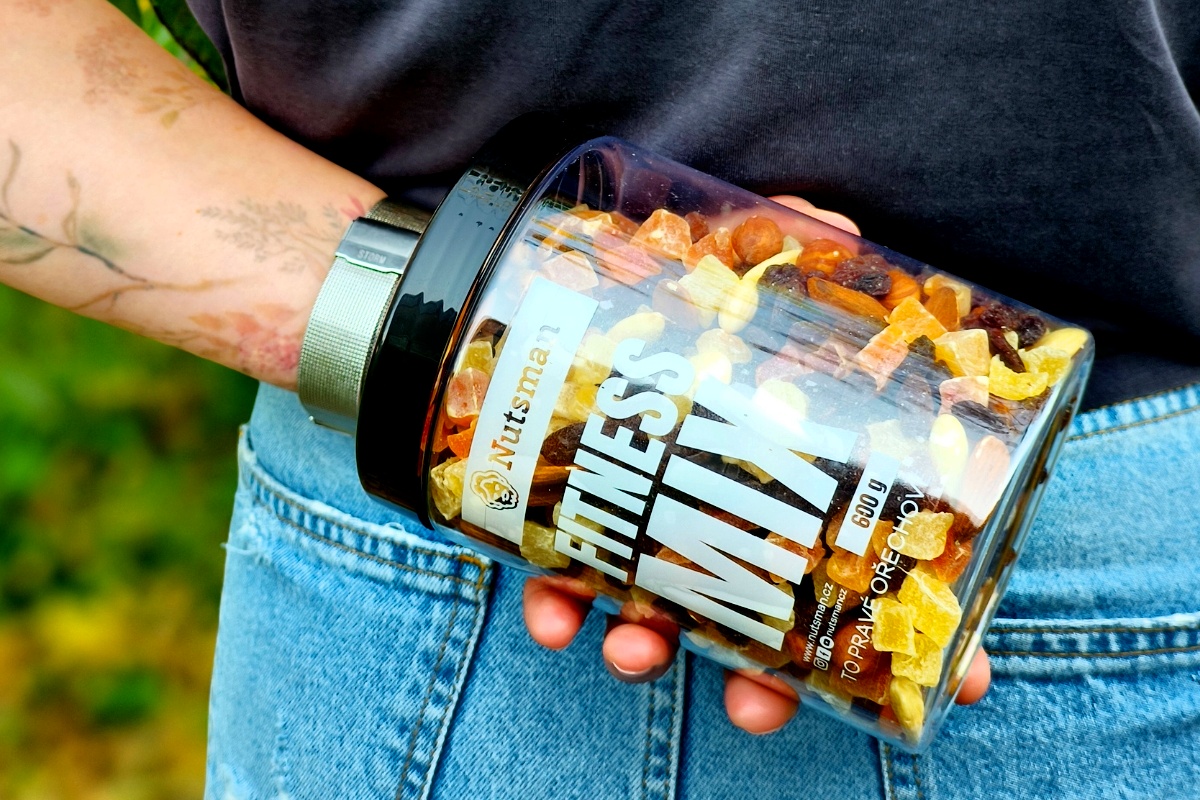 NUTSMAN Fitness směs 2025 DÓZA 600 g