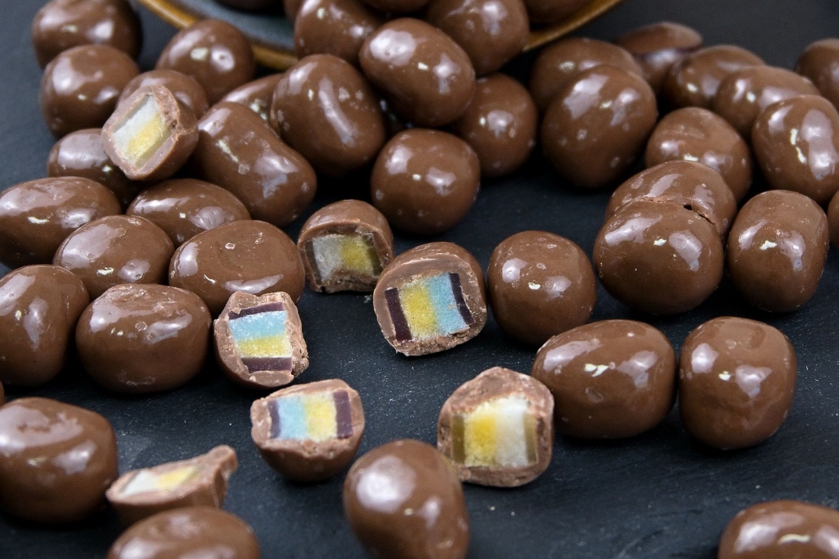 NUTSMAN Ovocné želé v mléčné čokoládě