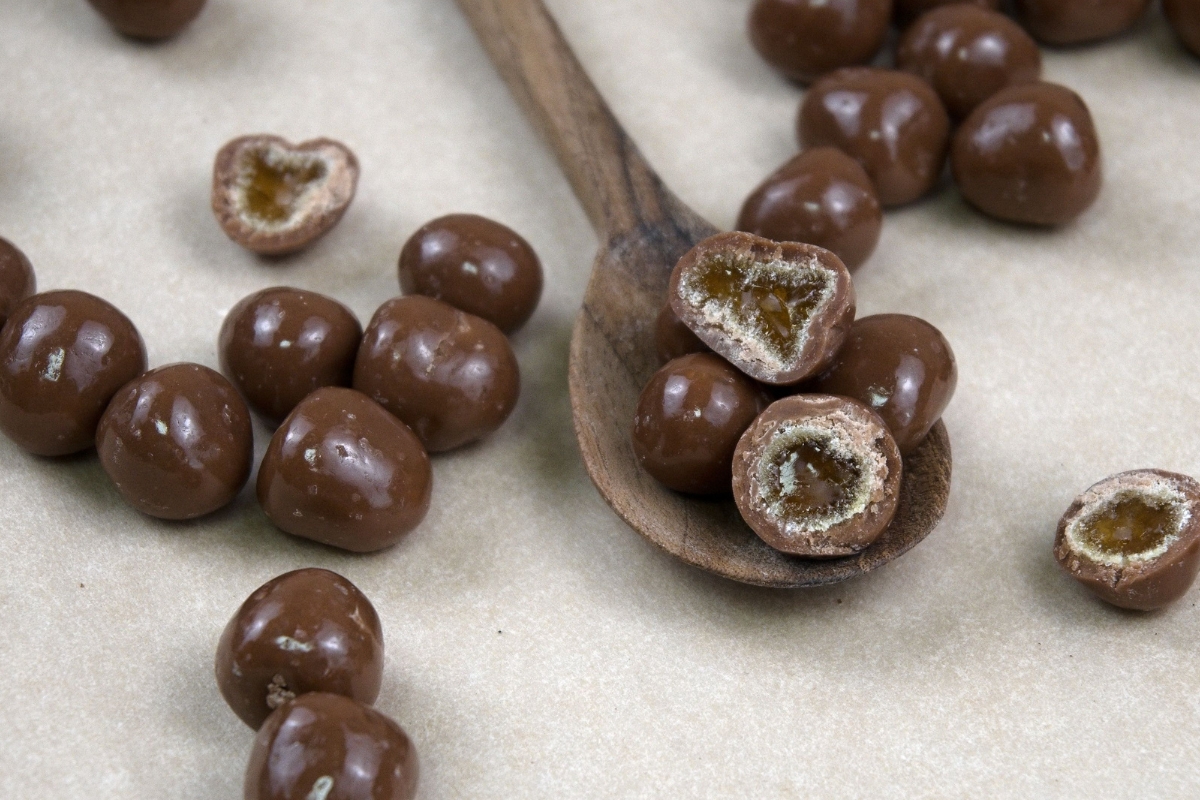 NUTSMAN Pomerančové želé v mléčné čokoládě