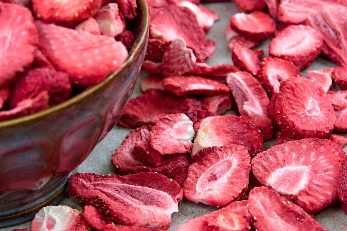 NUTSMAN Jahody lyofilizované