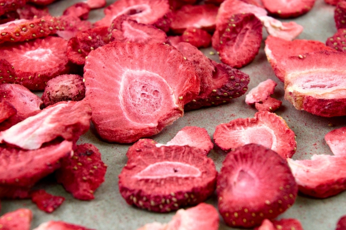 NUTSMAN Jahody lyofilizované v dóze