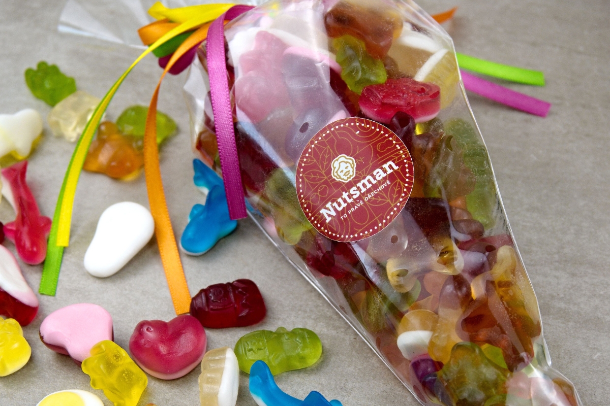 NUTSMAN Velikonoční sladký želé KORNOUT XXL 500 g