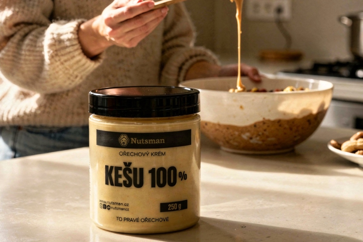 NUTSMAN Kešu krém 100%