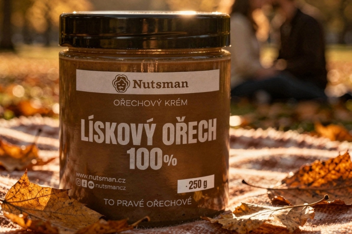 NUTSMAN Lískový krém 100% 250 g