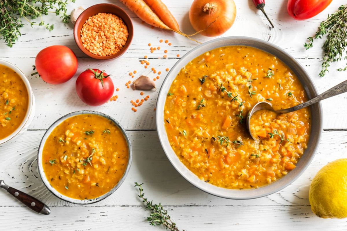 NUTSMAN BLOG Jednoduchá a výživná Recept na polévku z červené čočky 6
