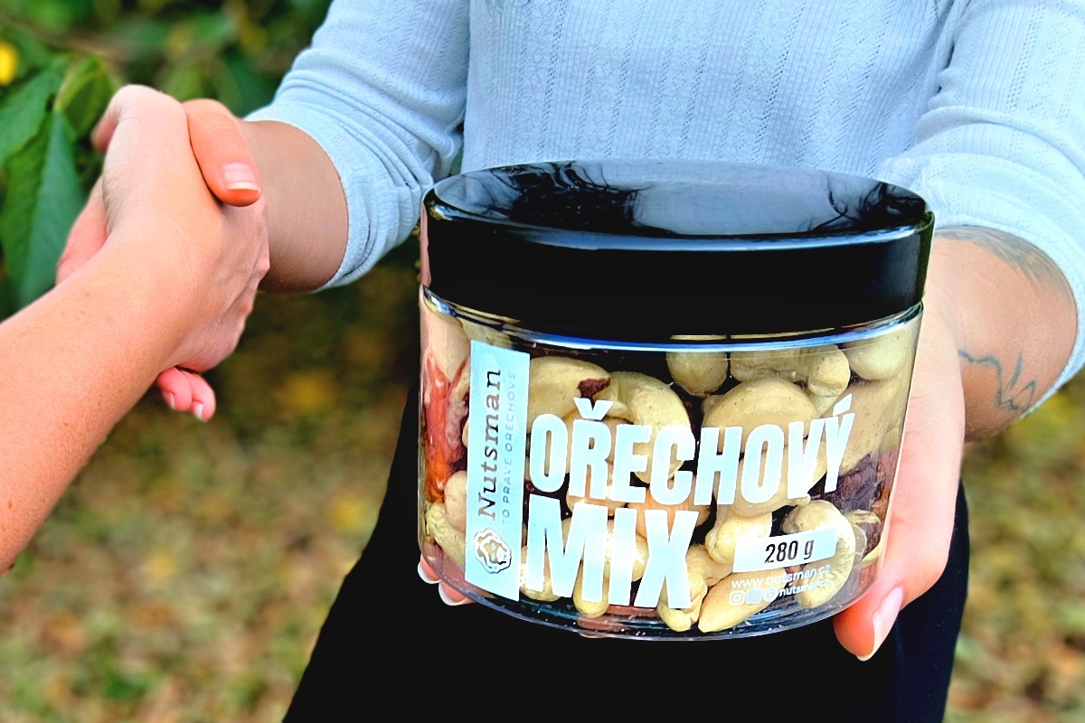 NUTSMAN Ořechová směs 2025 DÓZA 280 g
