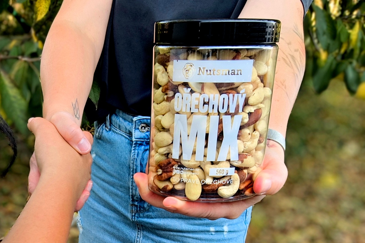 NUTSMAN Ořechová směs 2025 DÓZA 560 g