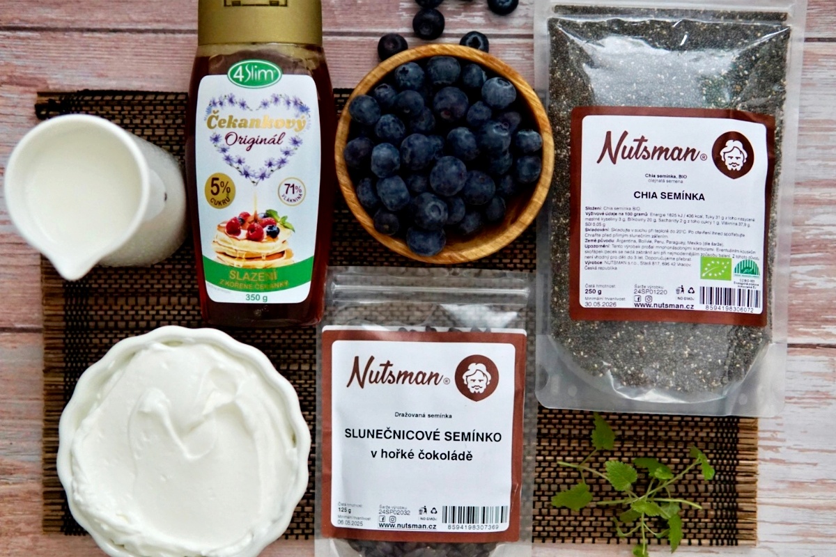 NUTSMAN BLOG RECEPT_ Borůvkový chia pudink 3