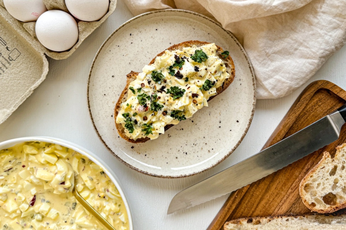 NUTSMAN BLOG Vajíčková pomazánka_ Rychlý a chutný recept 3