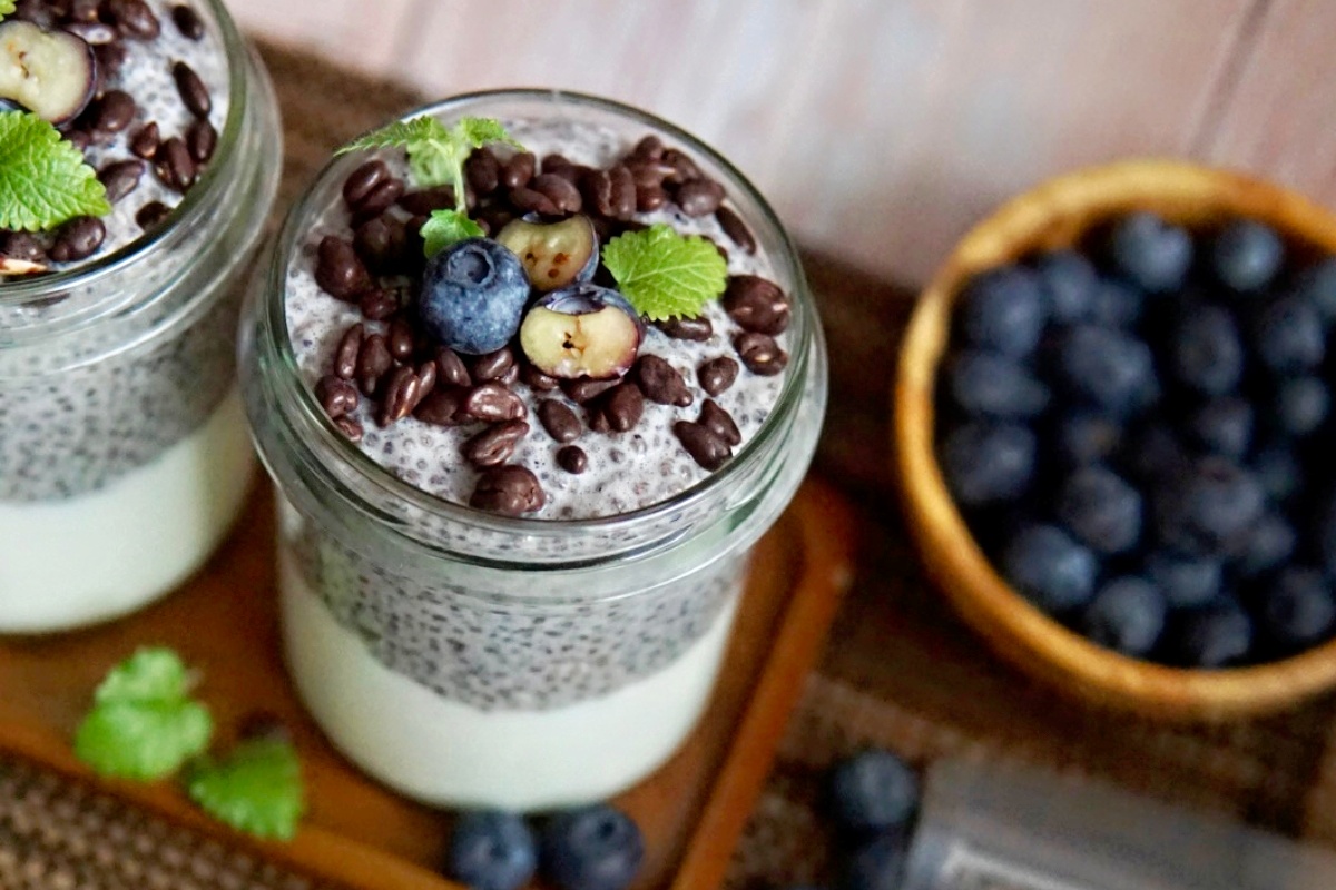 NUTSMAN BLOG RECEPT_ Borůvkový chia pudink 4