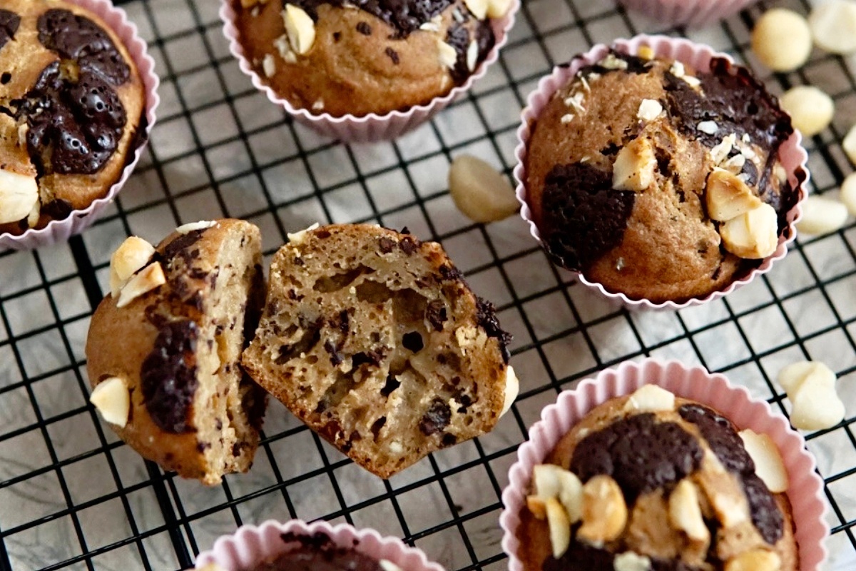 NUTSMAN BLOG RECEPT_ Muffiny s čokoládou a makadamovými oříšky 4