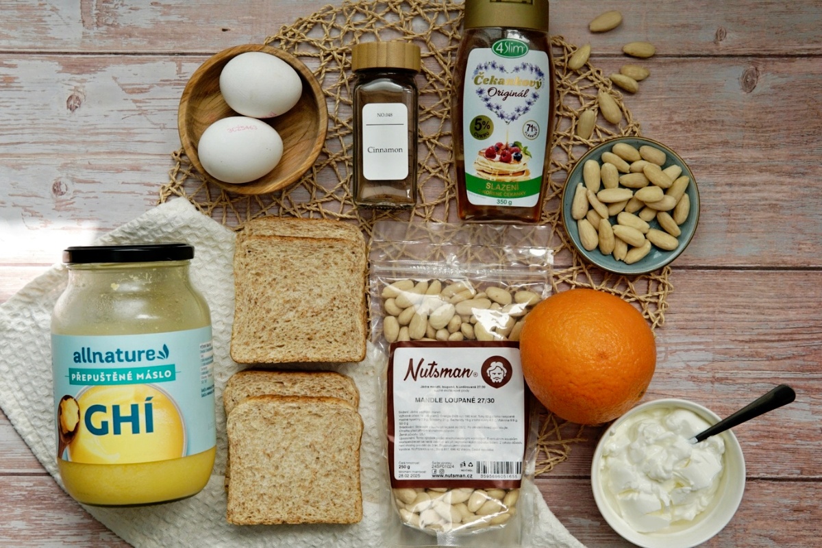NUTSMAN BLOG RECEPT_ Francouzské toasty s pomerančem a mandlemi 3