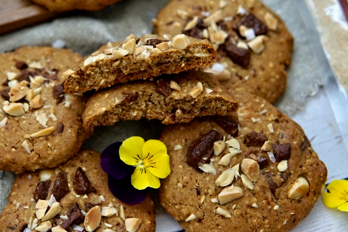 NUTSMAN BLOG RECEPT Ořechové cookies s čokoládou 4