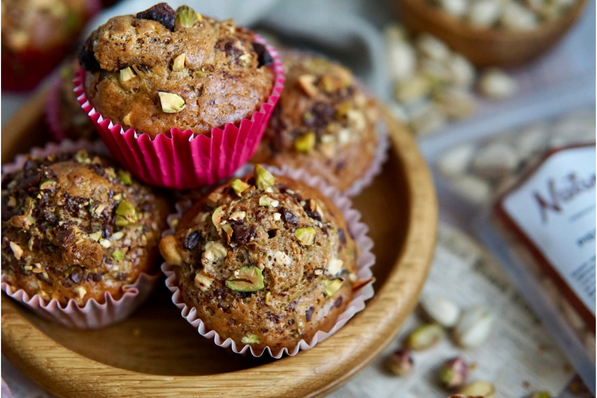NUTSMAN BLOG RECEPT_ Pistáciové muffiny s čokoládou 4