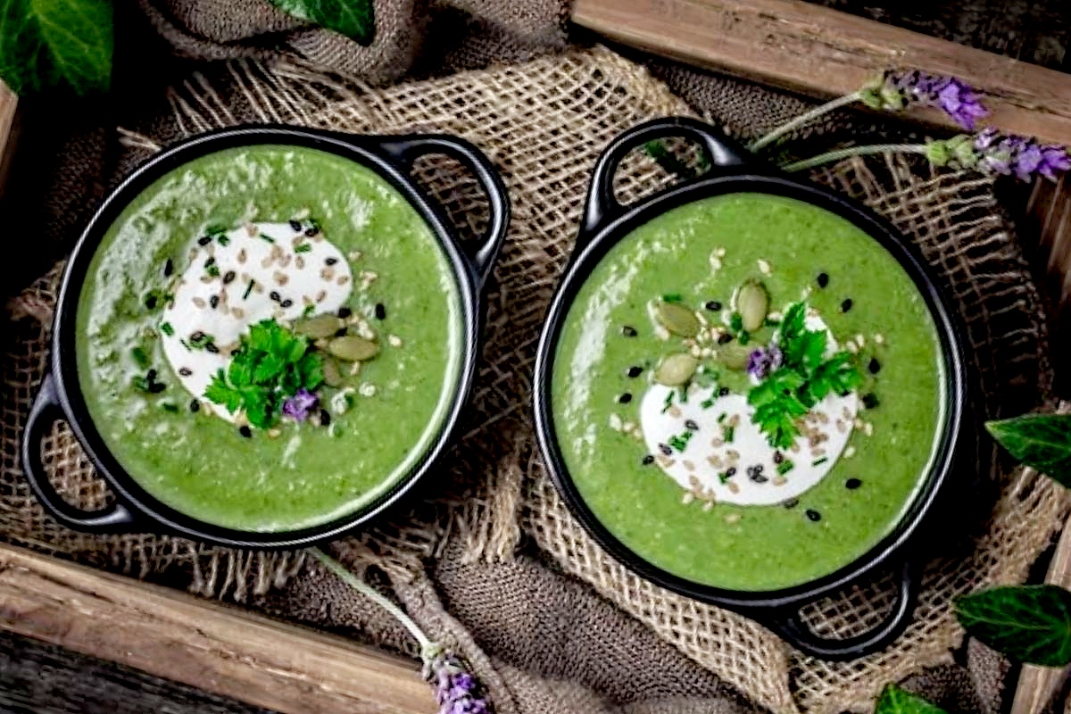 NUTSMAN BLOG Krémová špenátová polévka_ jednoduchý recept pro každý den 5