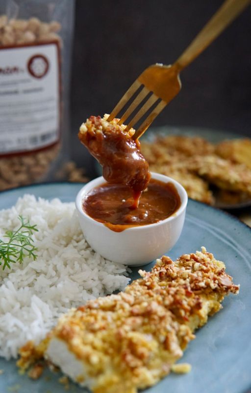 NUTSMAN RECEPT Arašídové kuřecí maso s rýží 6