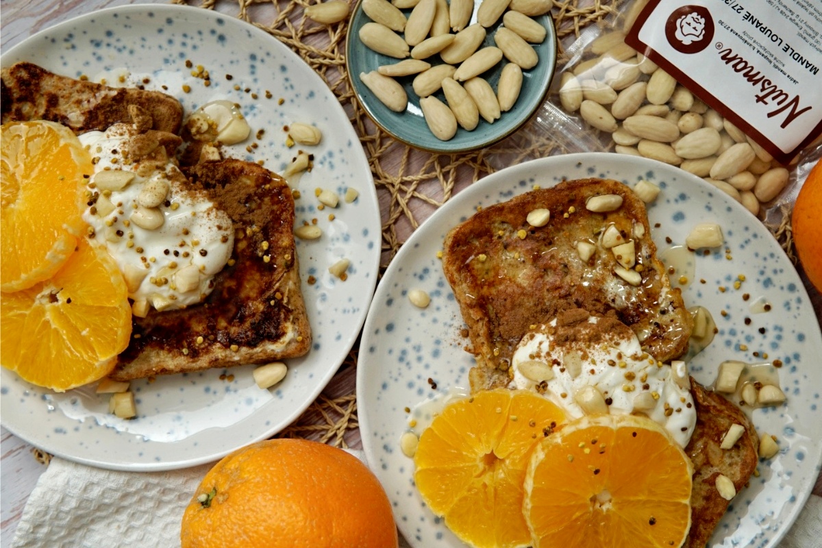 NUTSMAN BLOG RECEPT_ Francouzské toasty s pomerančem a mandlemi 5