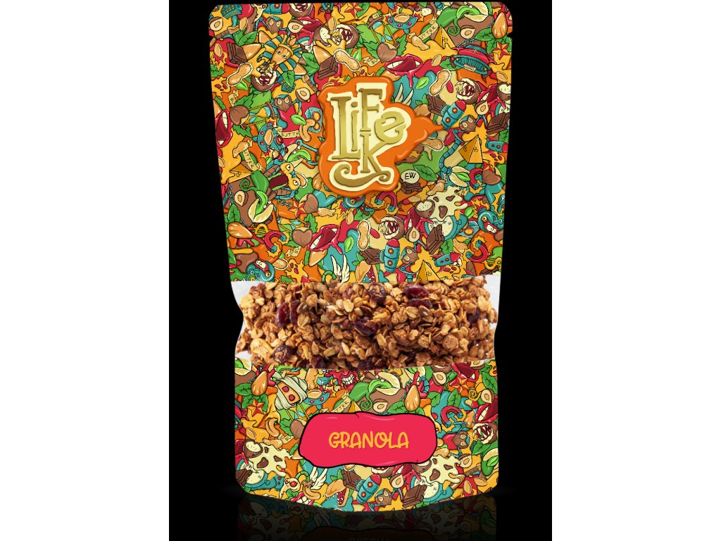 Levně LIFELIKE Granola bezlepkova 400 g