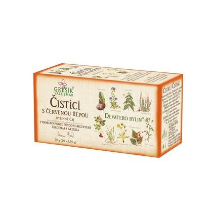 GREŠÍK Čaj Devatero bylin Čistící 20 n.s.