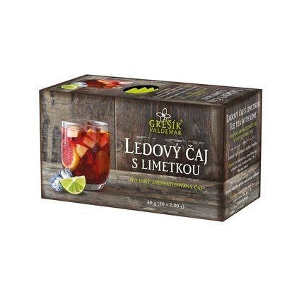 GREŠÍK Ledový čaj s limetkou 20 n.s.