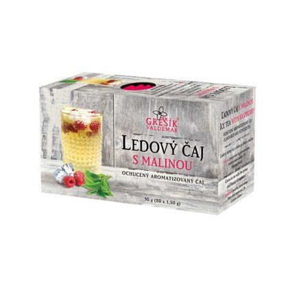 GREŠÍK Ledový čaj s malinou 20 n.s.