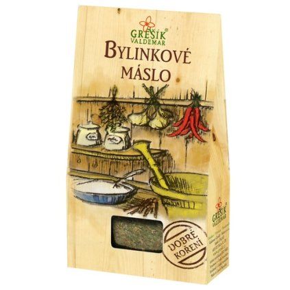 GREŠÍK Dobré koření Bylinkové máslo 30 g