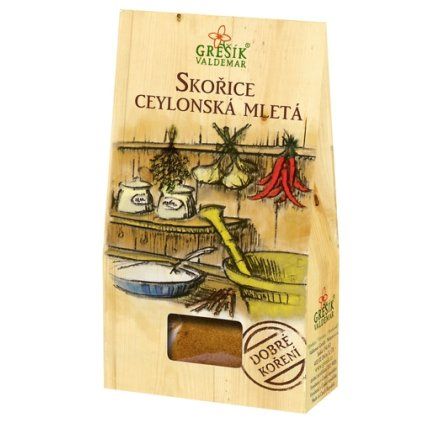 GREŠÍK Dobré koření Skořice ceylonská mletá 50 g