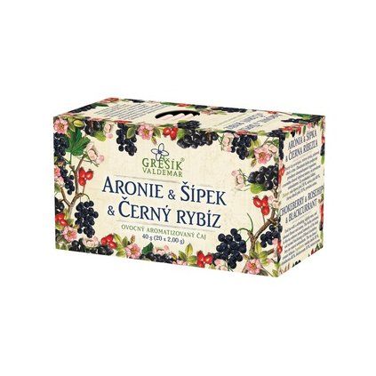 Aronie, šípek, rybíz