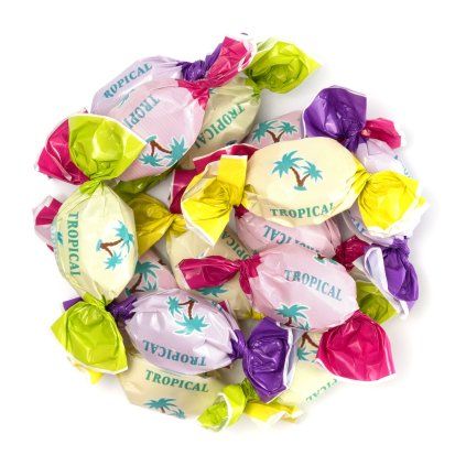 NUTSMAN Woogie tropical mix ovocné bonbony