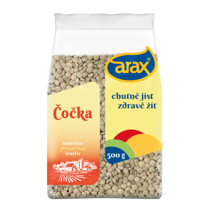 ARAX Čočka velkozrnná 500g 3Dv2