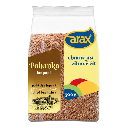 ARAX Pohanka hnědá 500g 3Dv3