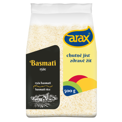 ARAX Rýže Basmati extra long 500g 3Dv1
