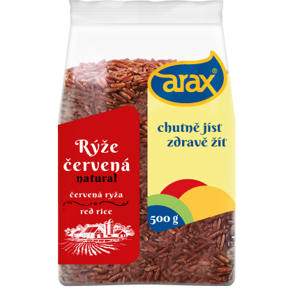 ARAX Rýže červená natural 500g 3Dv2