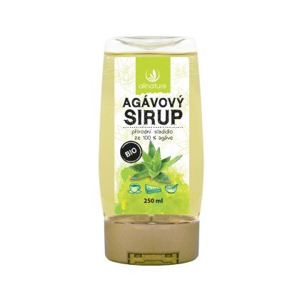 allnature agavovy sirup bio 250 ml