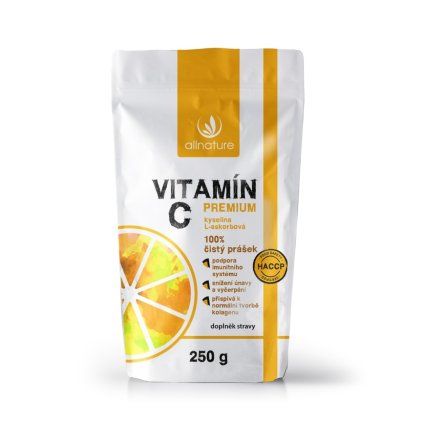 allnature vitamin c prasek premium 250 g