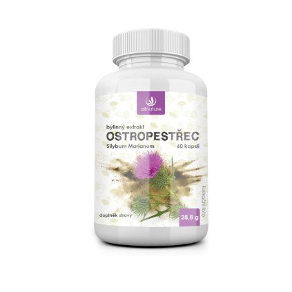 allnature ostropestrec bylinny extrakt 60 cps