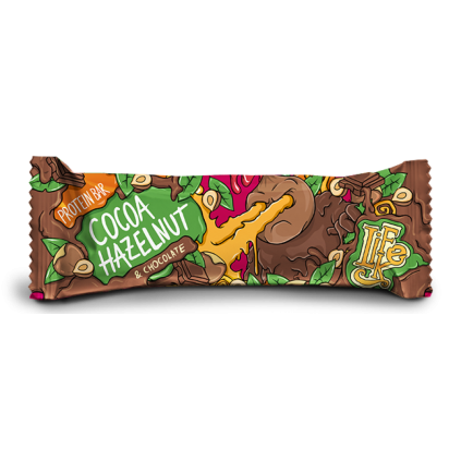 PROTEIN BAR HANZELNUT A CHOCO